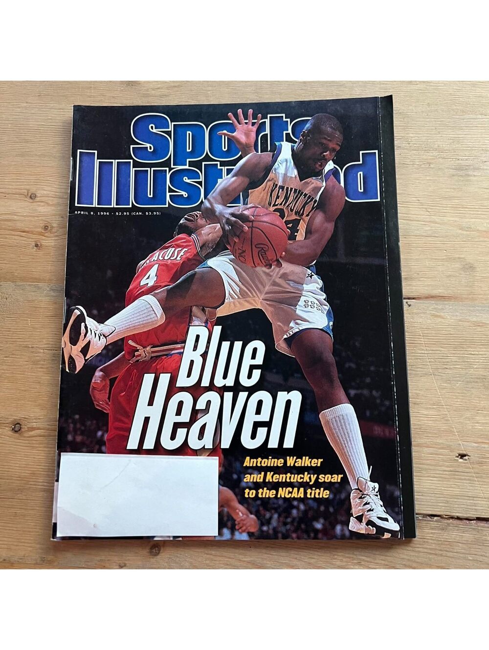 Sports Illustrated Blue Heaven April 8, 1996 Magazine SIM02